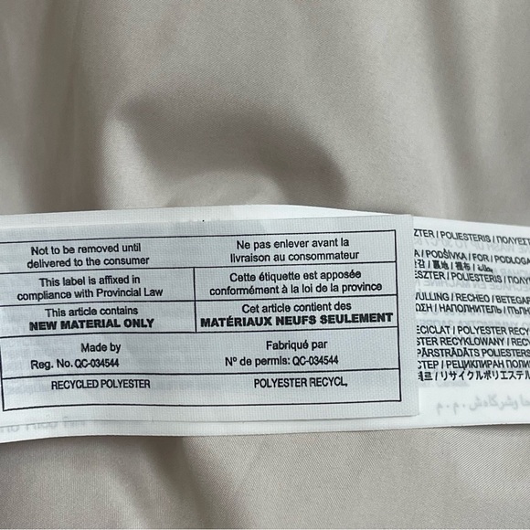 MANGO Ivory Midi Puffer Winter Coat Blanket Wrap around with Belt and Ho… - Picture 11 of 15